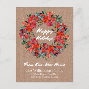 Kraft Paper Watercolor Watercolor Watercolor von u Postkarte