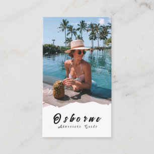 Kraft Rocky Mountain Adventure Guide Business Card Visitenkarte