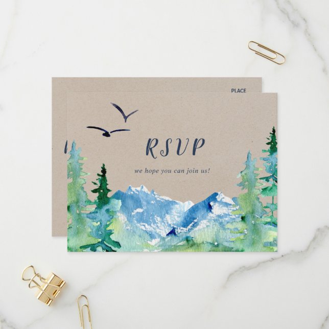 Kraft Rocky Mountain Menü Auswahl UAWG Postkarte (Vorderseite/Rückseite Beispiel)