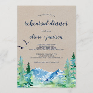 Kraft Rocky Mountain Probe Dinner Einladung