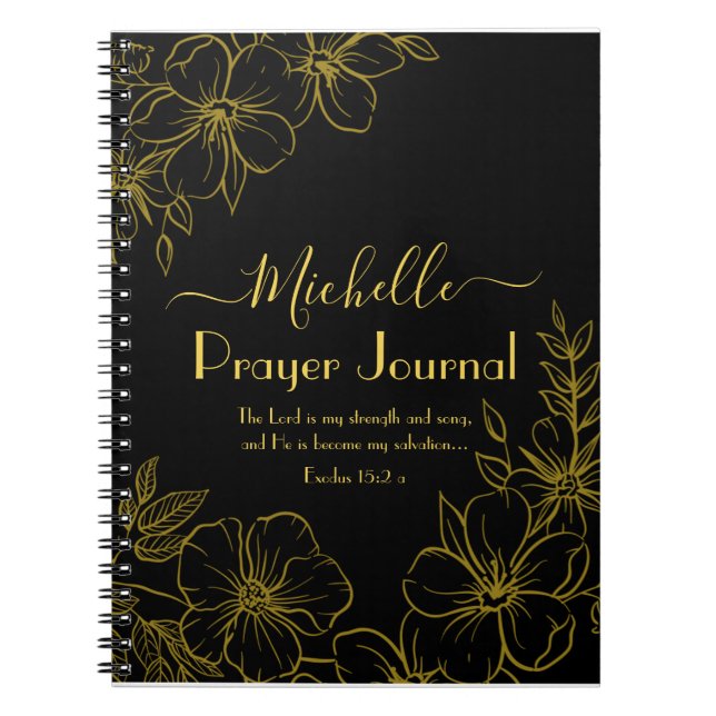 "Kraft & Song Gebet" Notizblock (Vorderseite)