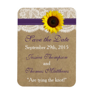 Kraft-, Spitzen- und Sonnenblumen-Kollektion - Lil Magnet