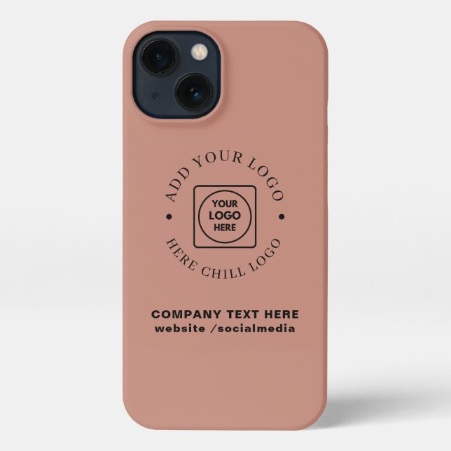 Kraft Style Benutzerdefiniertes Firmenlogo iPhone- iPhone Hülle (Rückseite)
