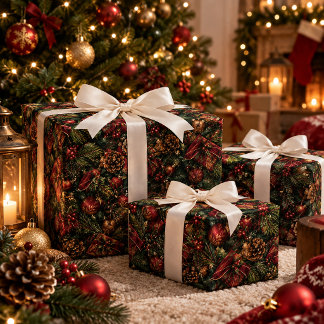 Kraft-Weihnacht Geschenkverpackung Papier Muster  Geschenkpapier
