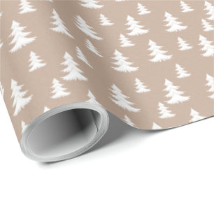 Kraft Winter White Christmas Elegant Wrapping Pap Geschenkpapier