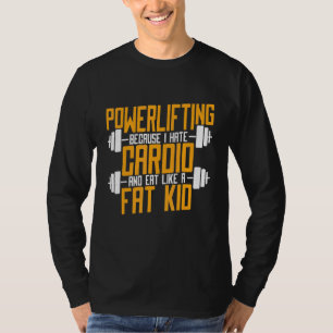 Kraftanhebende Waage für Männer-Lifter T-Shirt