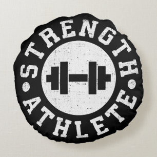Kraftathlet Rundes Kissen
