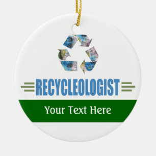 kräftig Recycelnd Keramikornament