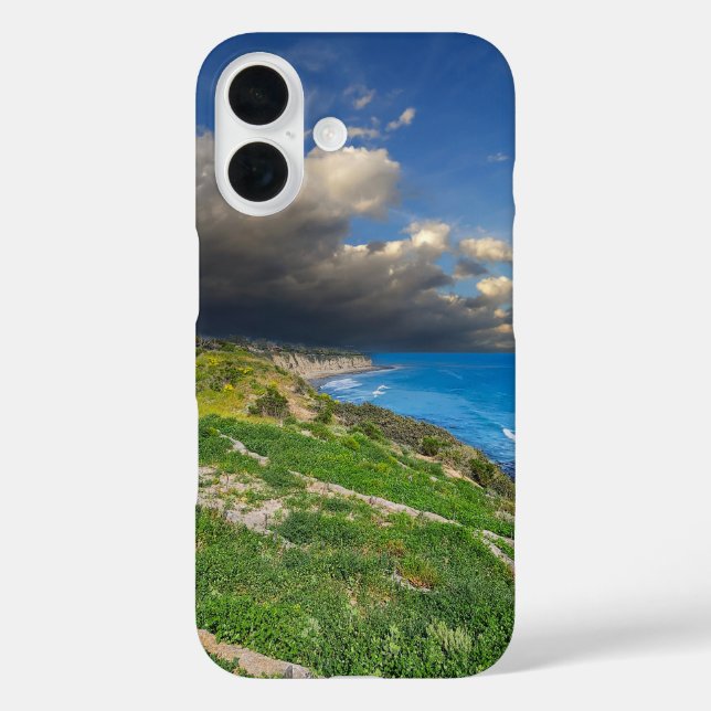 Kräftige Wolken über Punktdume Case-Mate iPhone Hülle (Rückseite)