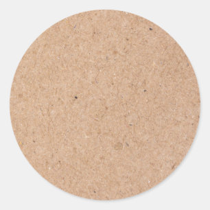 Kraftpapier Erstellen Sie Ihre eigene runde Rückse Runder Aufkleber