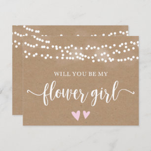 Kraftpapier-Lichter sind Sie sind meine Einladung