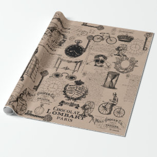Kraftpapier-Stil Vintage Geschenkpapier