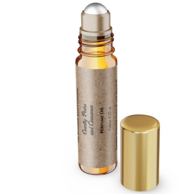 Kraftpapier-Style-Parfümerrollen-Flaschenetikett Wasserflaschenetikett (Von Creator hochgeladen)