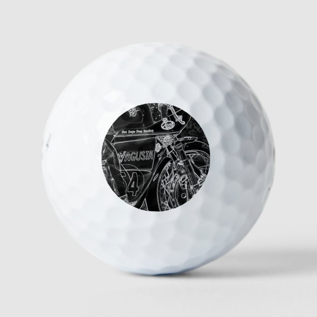Kraftrad 1 zu 6 gbm golfball (Vorderseite)