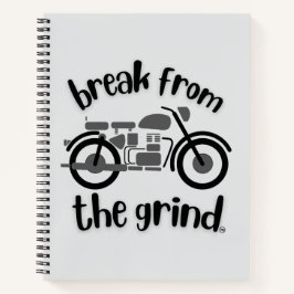 Kraftrad 2 BFTG (grau) Notizbuch