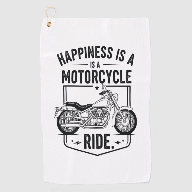 Kraftrad im Wüstenkaktus Western Set (3) Golfhandtuch (Vorderseite)