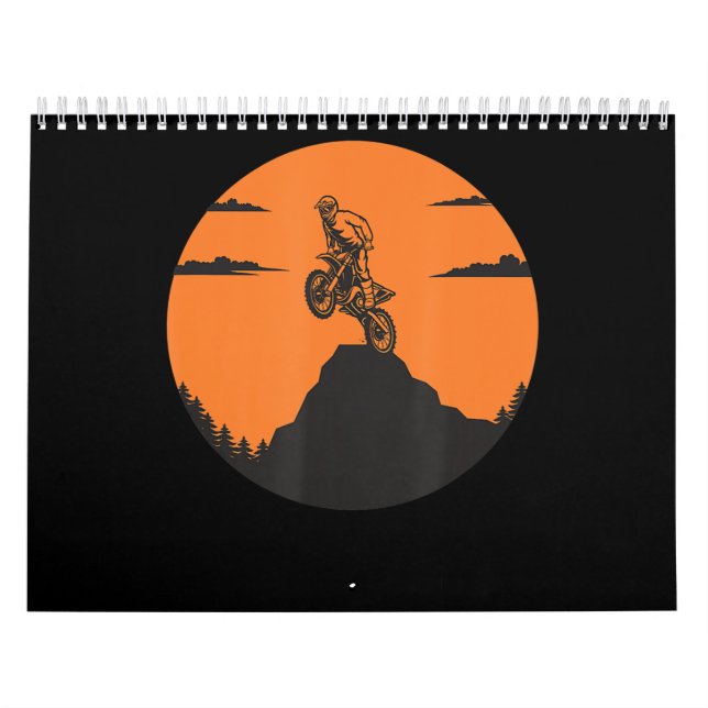 Krafträder Motocross Peak Kalender (Titelbild)