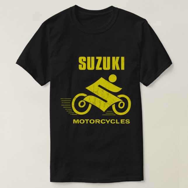 Krafträder Suzuki-Krafträder "60er T-Shirt (Design vorne)