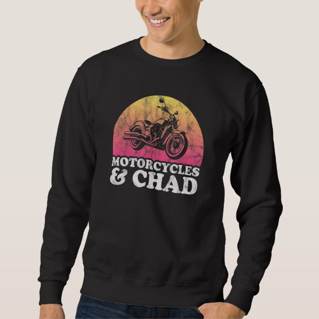 Krafträder und Krafträder aus Tschad Sweatshirt (Vorderseite)