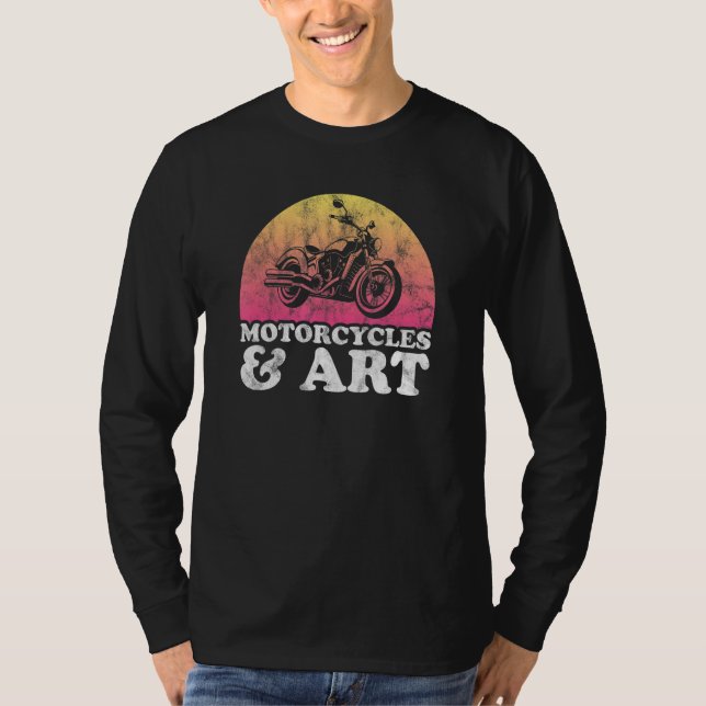 Krafträder und Lehrer T-Shirt (Vorderseite)