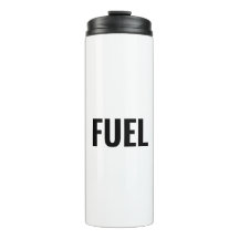 Kraftstoff cool, schwarz und weiß