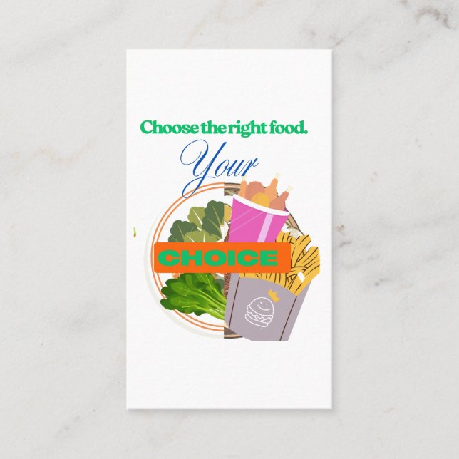 Kraftstoff oder Narr - Ihr Anruf Visitenkarte (Vorderseite)