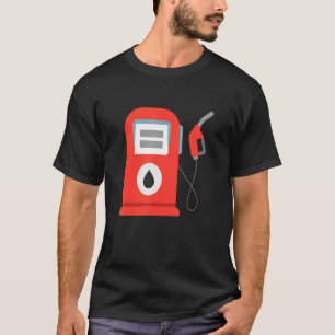 Kraftstoffpumpe Gaspumpe Kostüm T-Shirt