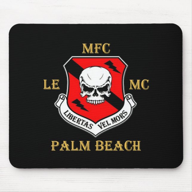 Kraftstoffregler-Mausunterlage - Palm Beach Mousepad (Vorne)