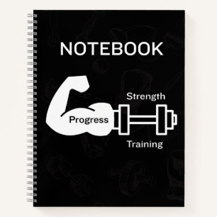 Krafttraining Fortschritt Notizbuch