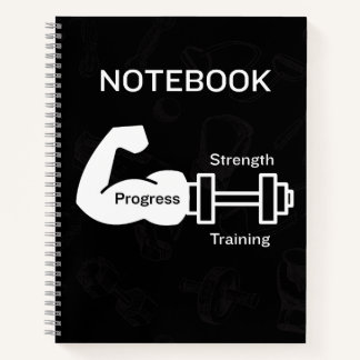 Krafttraining Fortschritt Notizbuch