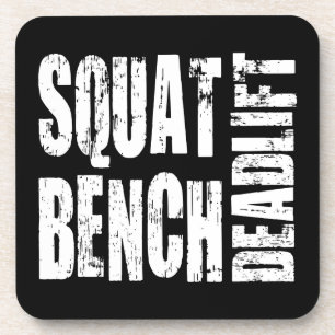 Kraftübertragung - Squat, Bench, Deadlift Untersetzer