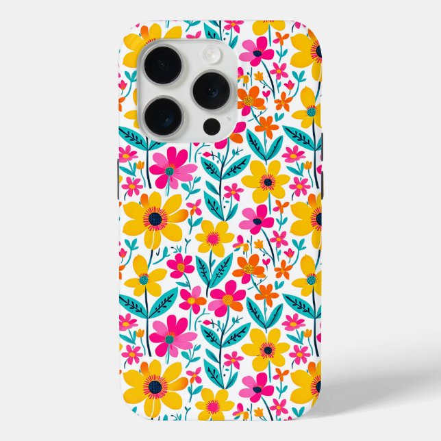 Kraftvolle Blüte Case-Mate iPhone Hülle (Rückseite)