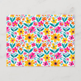 Kraftvolle Blüte  Postkarte