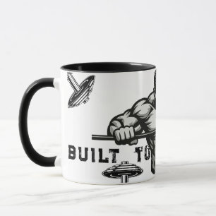 Kraftvolle Tasse für Muskeln