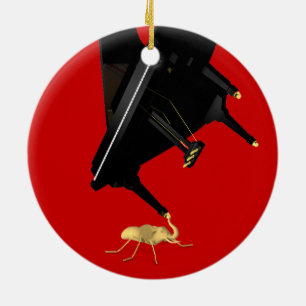 Kraftvoller Eleph-Ant Keramikornament