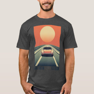 Kraftwerk Autobahn Retro Ästhetisches Original Des T-Shirt