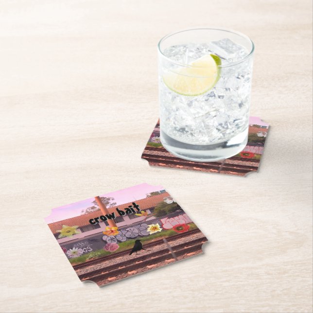 Krähder Papier Untersetzer (Vor Ort)