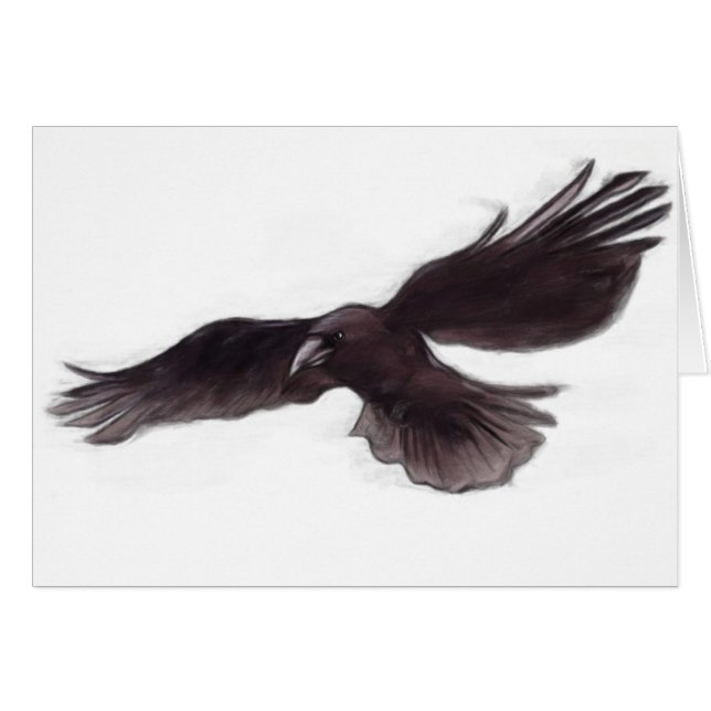 Krähe (Vorderseite (Horizontal))