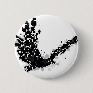 Krähe Button