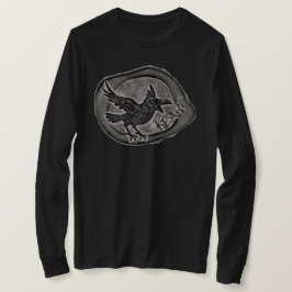 Krähe Crow Rabe ruft KRÄH! Longsleeve T-Shirt