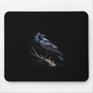 Krähe, F-Caw-F Lustiger Vogel Lustige Zitate Mousepad
