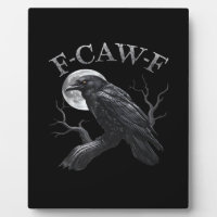 Krähe F-Caw-F Lustiger Vogel Mond Gothic Erwachsen