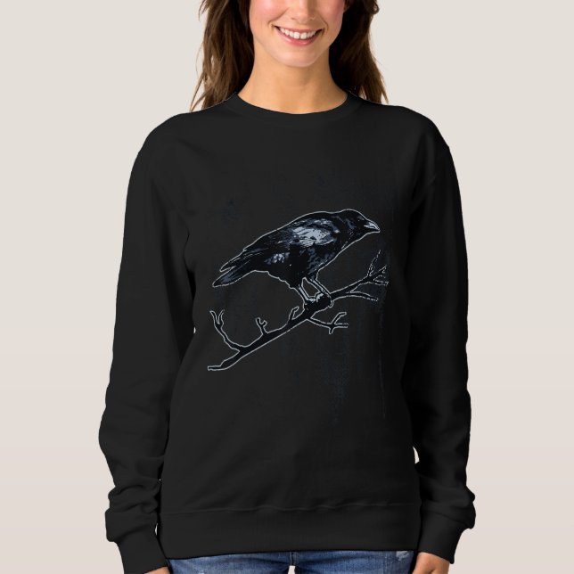 Krähe    Krähe Sweatshirt (Vorderseite)