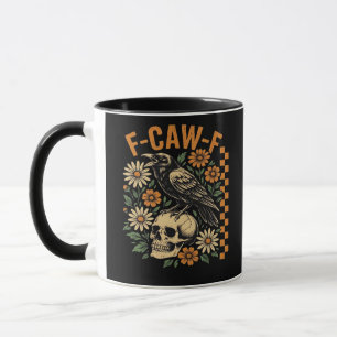 Krähe Rabe F-Caw-F Cool Einzigartig Tasse