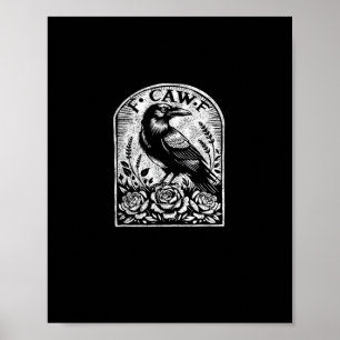 Krähe Rabe F CAW F Poster