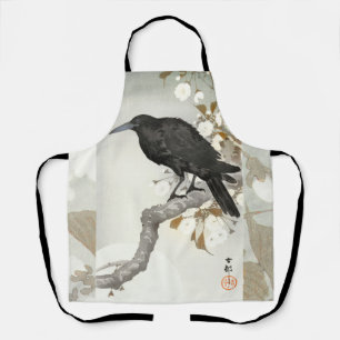 Krähe Rabe Koson Japanischer Vogel Krähe Schürze