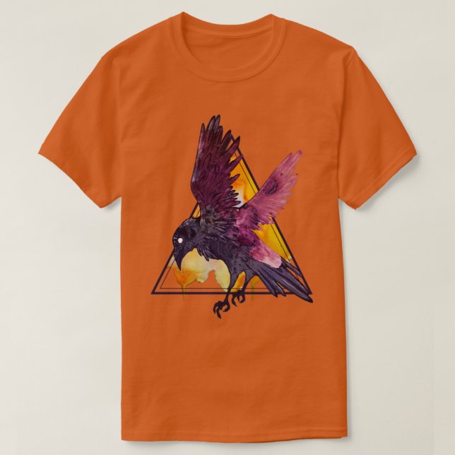 Krähe T-Shirt (Design vorne)
