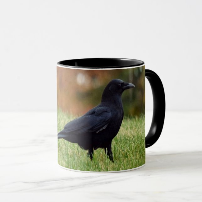 Krähe Tasse (VorderseiteRechts)