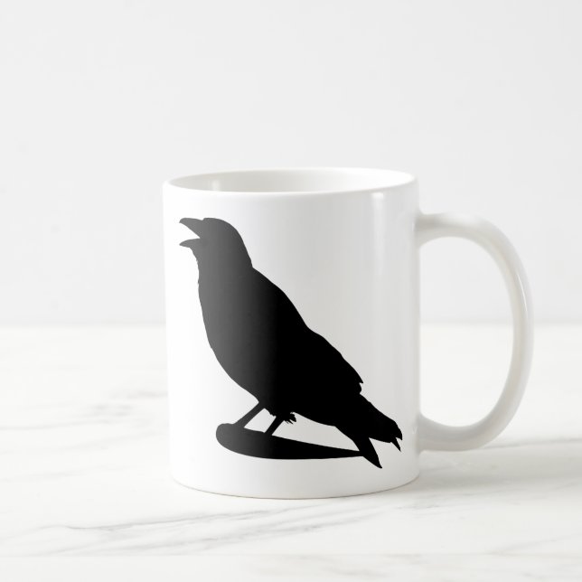 Krähe Tasse (Rechts)