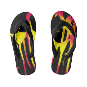 Krähe und Kräuter und Bacchanal Kinderbadesandalen